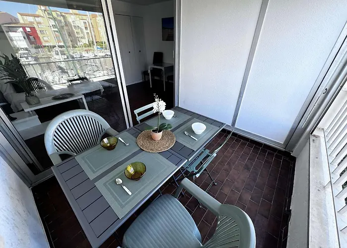 Calme, Vue Canal, Proche Et Commerces - Fr-1-702-71 Apartamento Agde